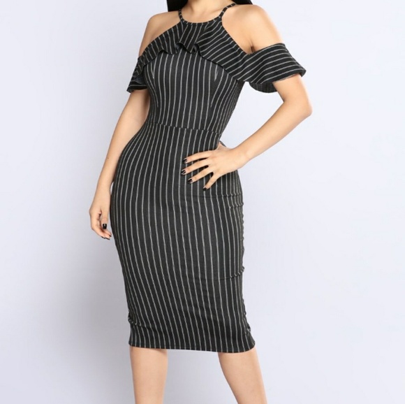 Fashion Nova Dresses & Skirts - "pin it on me" midi dress